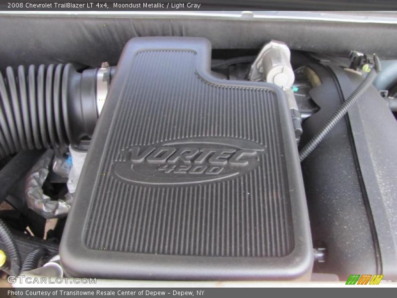 Moondust Metallic / Light Gray 2008 Chevrolet TrailBlazer LT 4x4