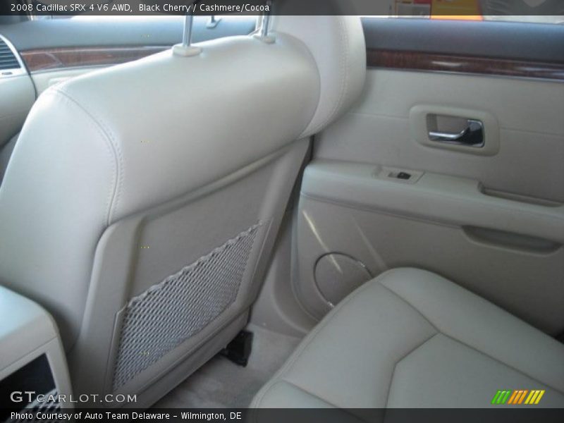 Black Cherry / Cashmere/Cocoa 2008 Cadillac SRX 4 V6 AWD