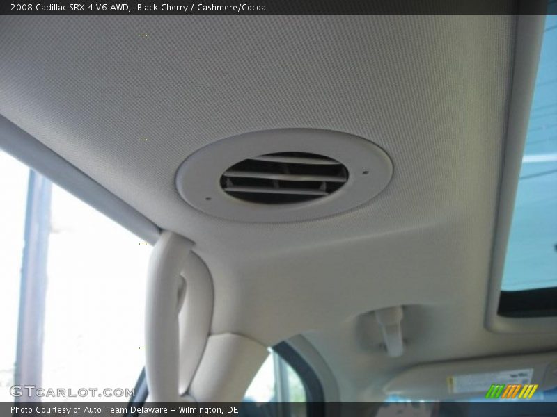Black Cherry / Cashmere/Cocoa 2008 Cadillac SRX 4 V6 AWD