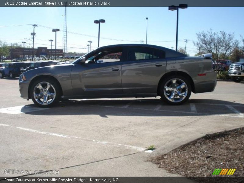 Tungsten Metallic / Black 2011 Dodge Charger Rallye Plus