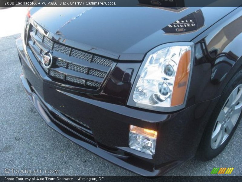 Black Cherry / Cashmere/Cocoa 2008 Cadillac SRX 4 V6 AWD