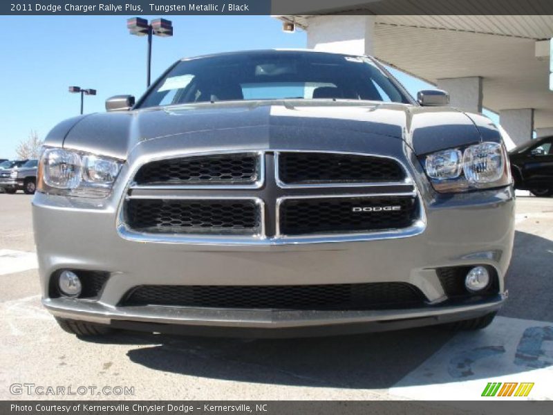 Tungsten Metallic / Black 2011 Dodge Charger Rallye Plus