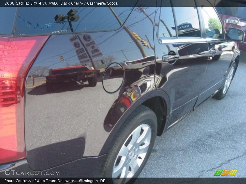 Black Cherry / Cashmere/Cocoa 2008 Cadillac SRX 4 V6 AWD