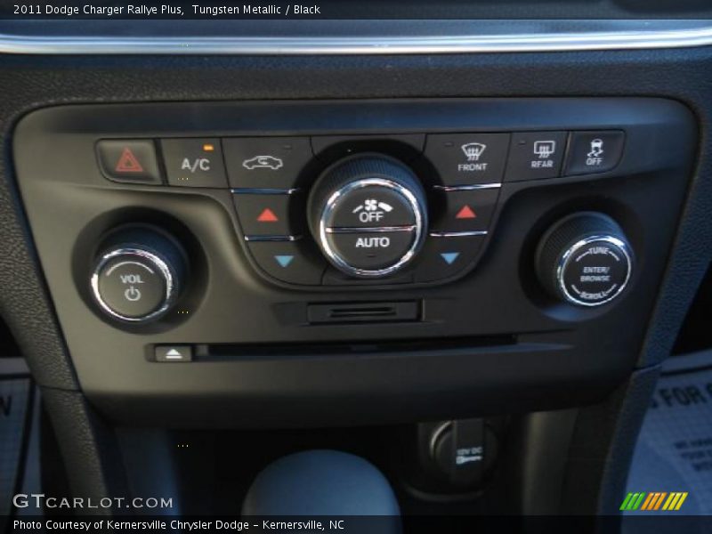 Tungsten Metallic / Black 2011 Dodge Charger Rallye Plus