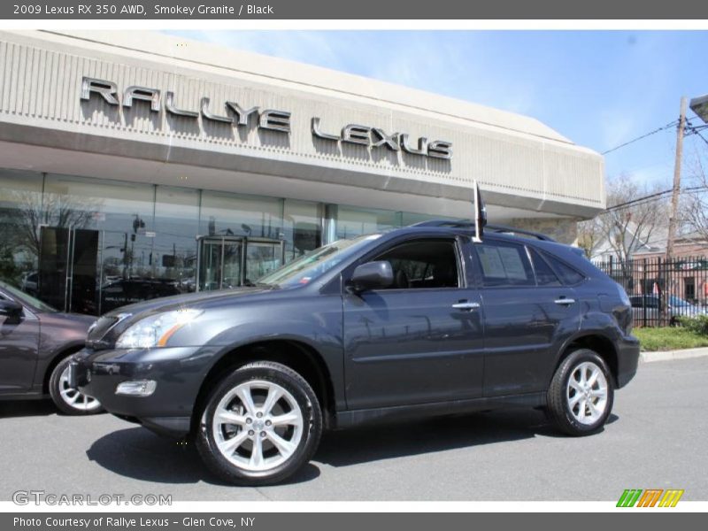 Smokey Granite / Black 2009 Lexus RX 350 AWD