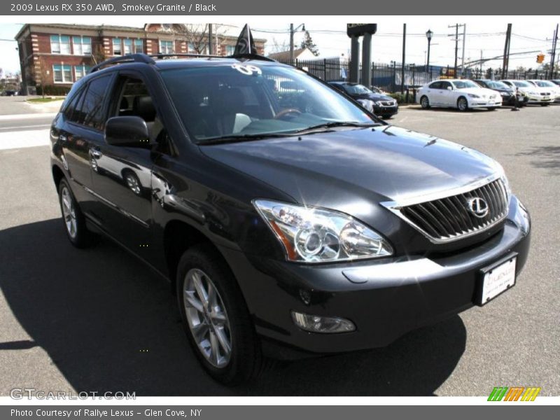 Smokey Granite / Black 2009 Lexus RX 350 AWD