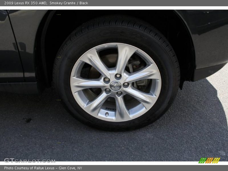 Smokey Granite / Black 2009 Lexus RX 350 AWD