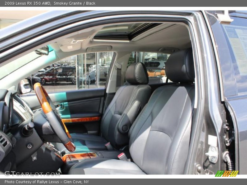 Smokey Granite / Black 2009 Lexus RX 350 AWD