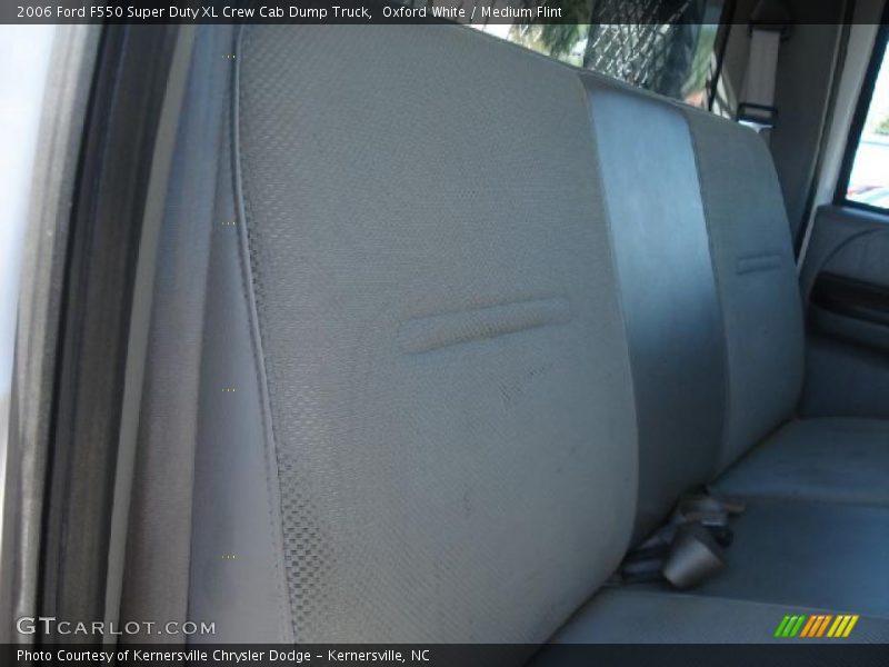 Oxford White / Medium Flint 2006 Ford F550 Super Duty XL Crew Cab Dump Truck