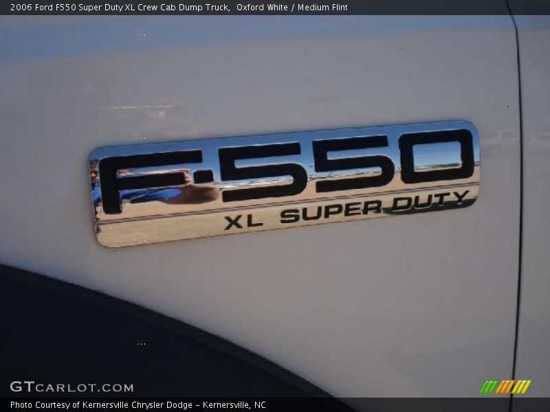 2006 F550 Super Duty XL Crew Cab Dump Truck Logo