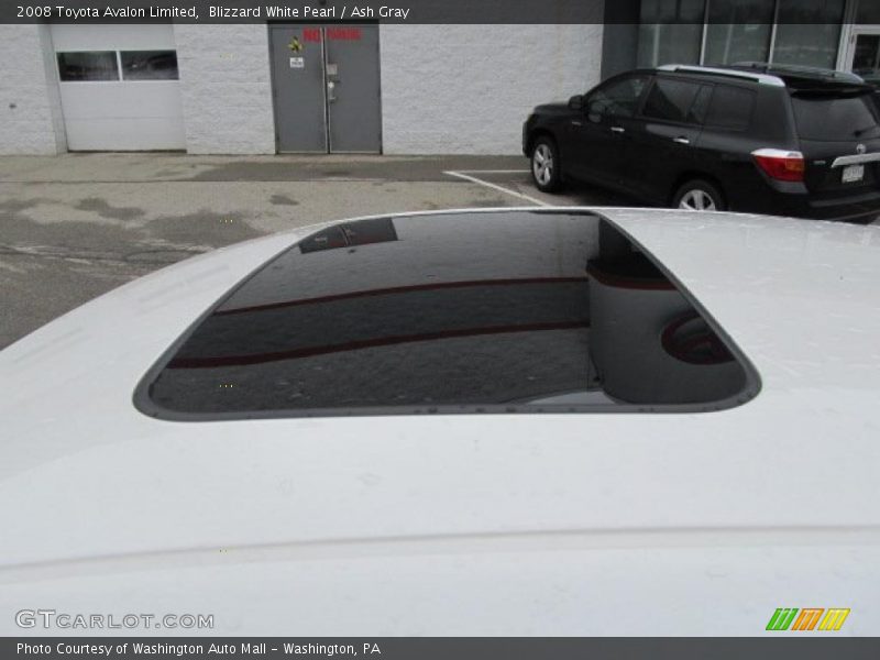 Blizzard White Pearl / Ash Gray 2008 Toyota Avalon Limited