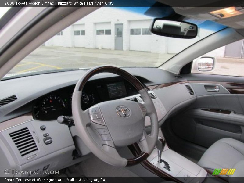 Blizzard White Pearl / Ash Gray 2008 Toyota Avalon Limited