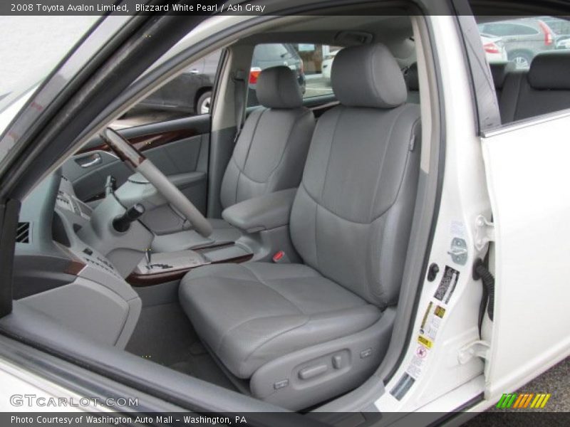 Blizzard White Pearl / Ash Gray 2008 Toyota Avalon Limited