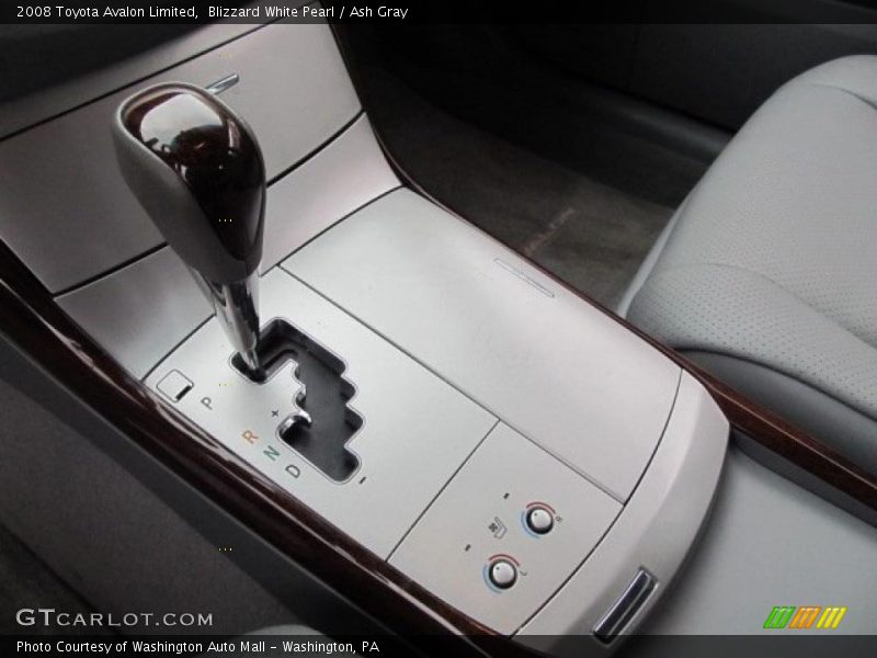 Blizzard White Pearl / Ash Gray 2008 Toyota Avalon Limited