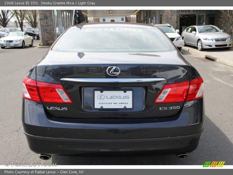 Smoky Granite Mica / Light Gray 2008 Lexus ES 350