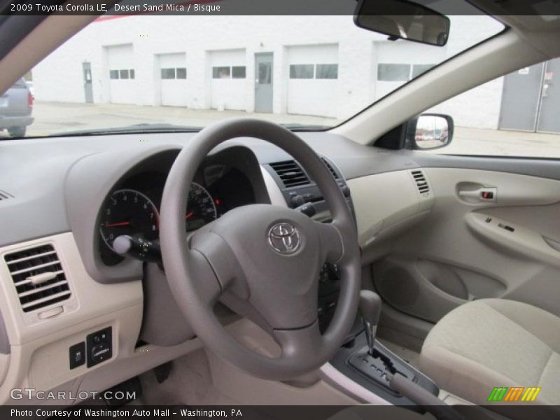 Desert Sand Mica / Bisque 2009 Toyota Corolla LE