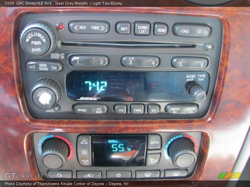 Steel Grey Metallic / Light Tan/Ebony 2005 GMC Envoy SLE 4x4