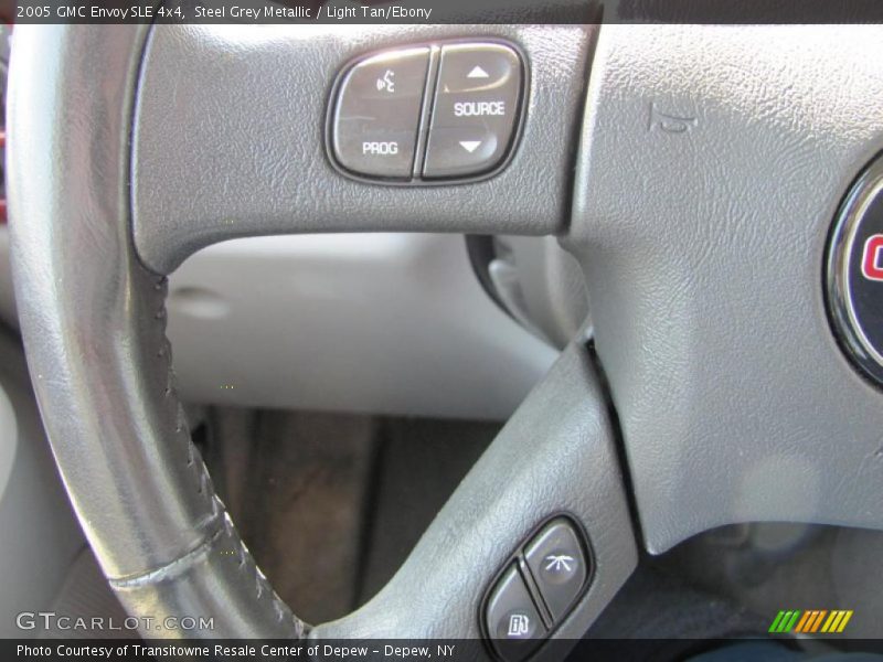 Steel Grey Metallic / Light Tan/Ebony 2005 GMC Envoy SLE 4x4