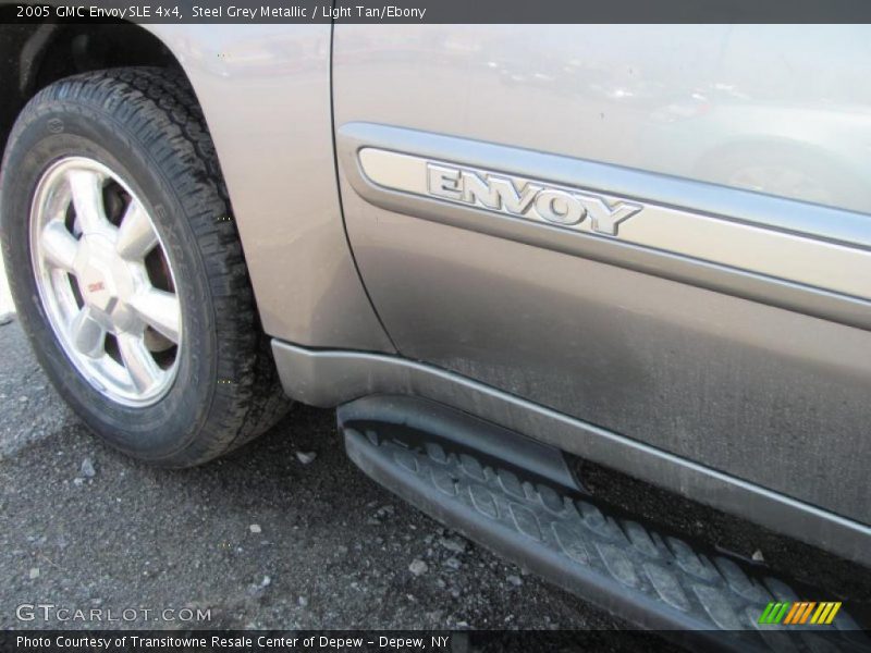 Steel Grey Metallic / Light Tan/Ebony 2005 GMC Envoy SLE 4x4