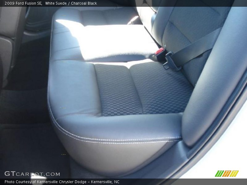 White Suede / Charcoal Black 2009 Ford Fusion SE