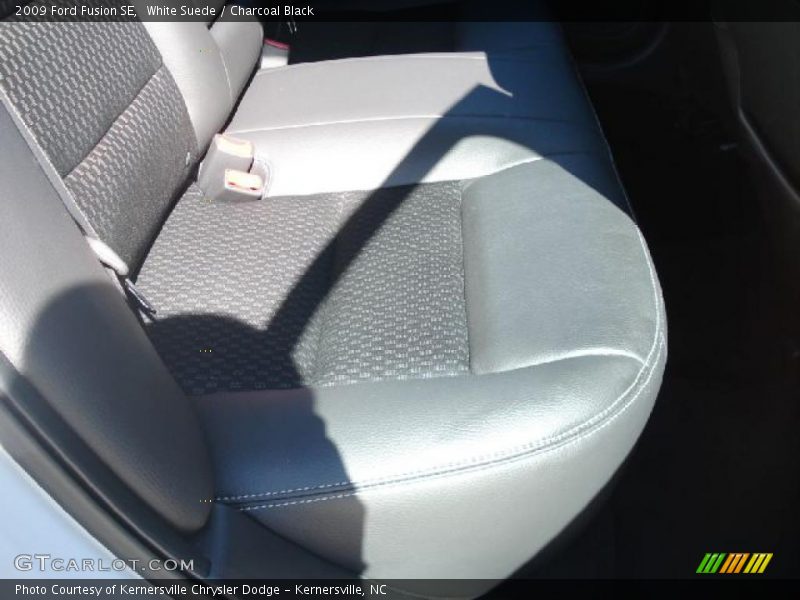 White Suede / Charcoal Black 2009 Ford Fusion SE