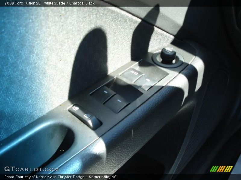 White Suede / Charcoal Black 2009 Ford Fusion SE