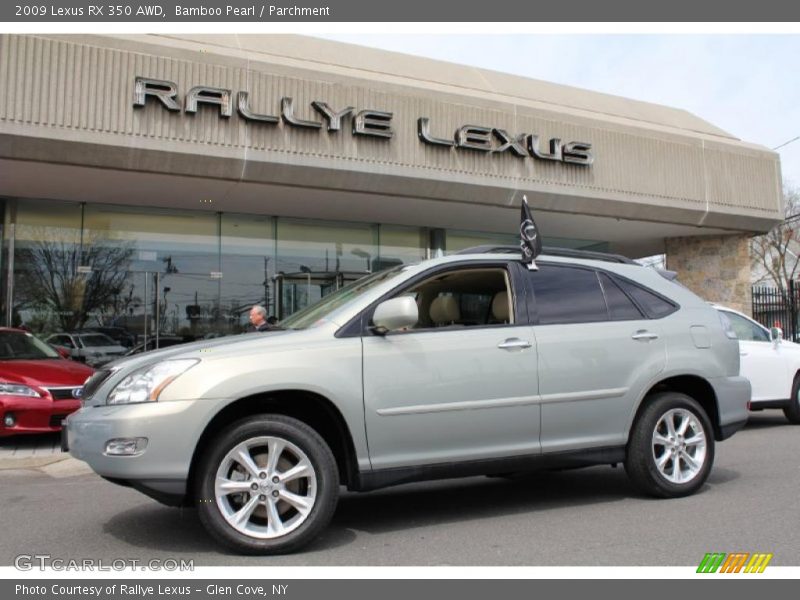 Bamboo Pearl / Parchment 2009 Lexus RX 350 AWD