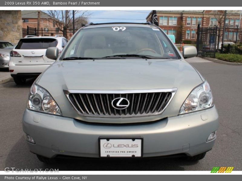 Bamboo Pearl / Parchment 2009 Lexus RX 350 AWD
