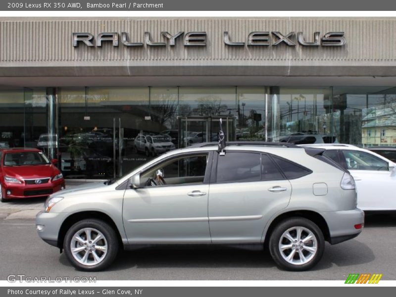 Bamboo Pearl / Parchment 2009 Lexus RX 350 AWD
