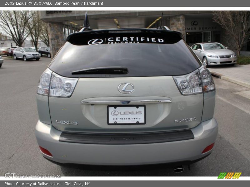 Bamboo Pearl / Parchment 2009 Lexus RX 350 AWD
