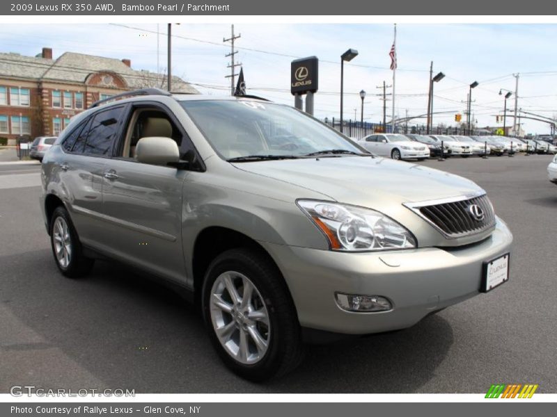 Bamboo Pearl / Parchment 2009 Lexus RX 350 AWD