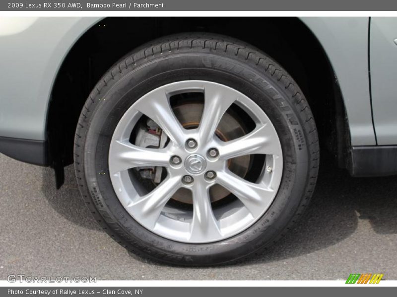 Bamboo Pearl / Parchment 2009 Lexus RX 350 AWD