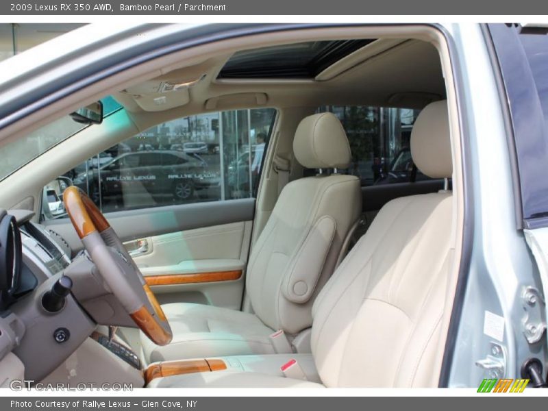 Bamboo Pearl / Parchment 2009 Lexus RX 350 AWD