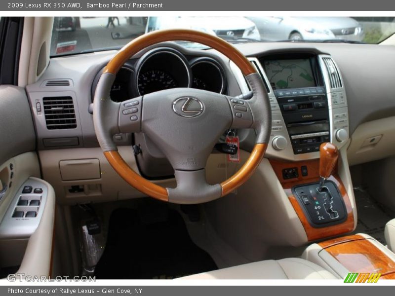 Bamboo Pearl / Parchment 2009 Lexus RX 350 AWD