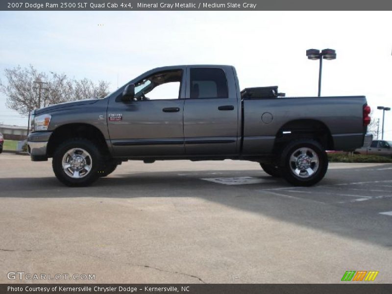 Mineral Gray Metallic / Medium Slate Gray 2007 Dodge Ram 2500 SLT Quad Cab 4x4