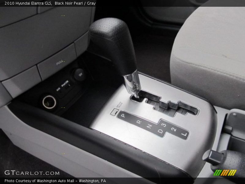 Black Noir Pearl / Gray 2010 Hyundai Elantra GLS