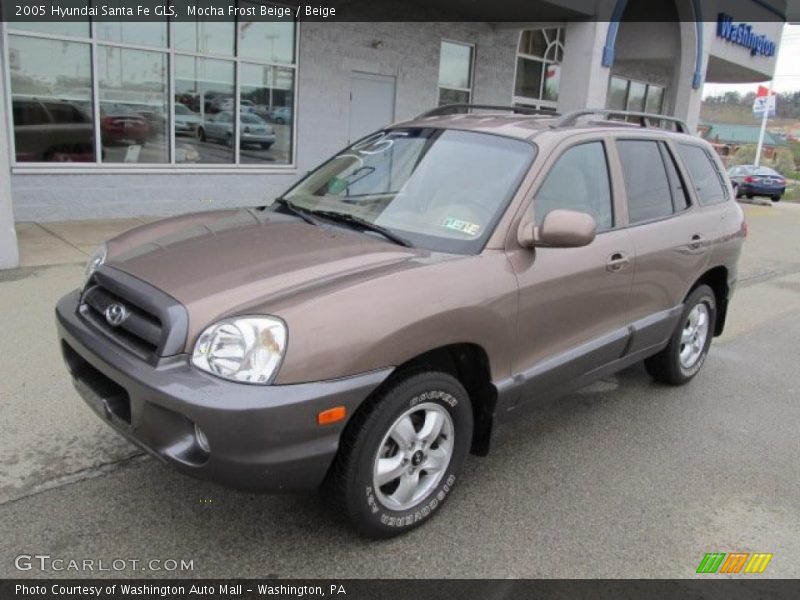 Mocha Frost Beige / Beige 2005 Hyundai Santa Fe GLS