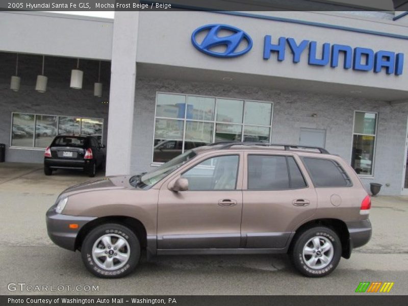 Mocha Frost Beige / Beige 2005 Hyundai Santa Fe GLS