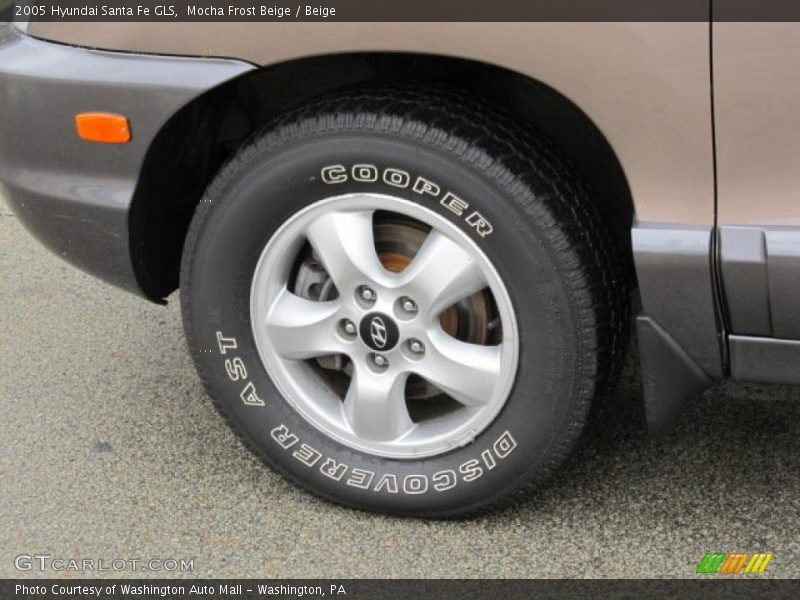 Mocha Frost Beige / Beige 2005 Hyundai Santa Fe GLS