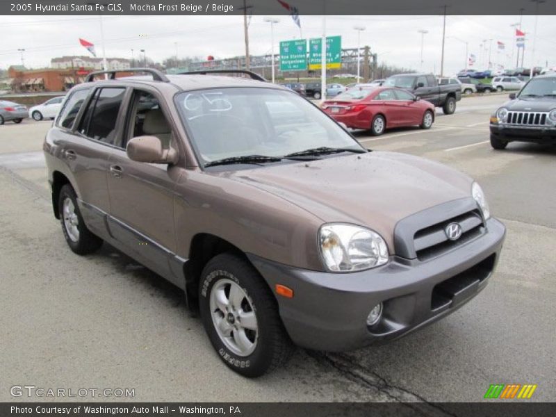 Mocha Frost Beige / Beige 2005 Hyundai Santa Fe GLS