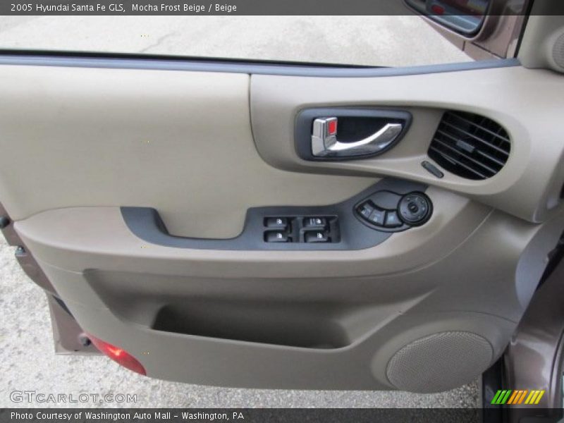Mocha Frost Beige / Beige 2005 Hyundai Santa Fe GLS