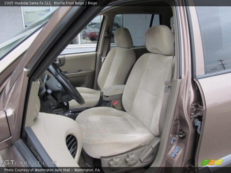 Mocha Frost Beige / Beige 2005 Hyundai Santa Fe GLS