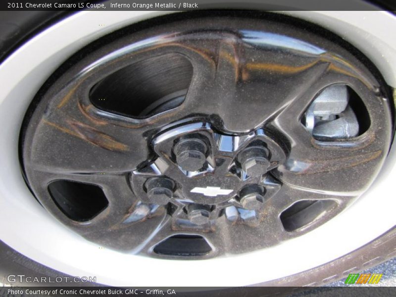 Inferno Orange Metallic / Black 2011 Chevrolet Camaro LS Coupe