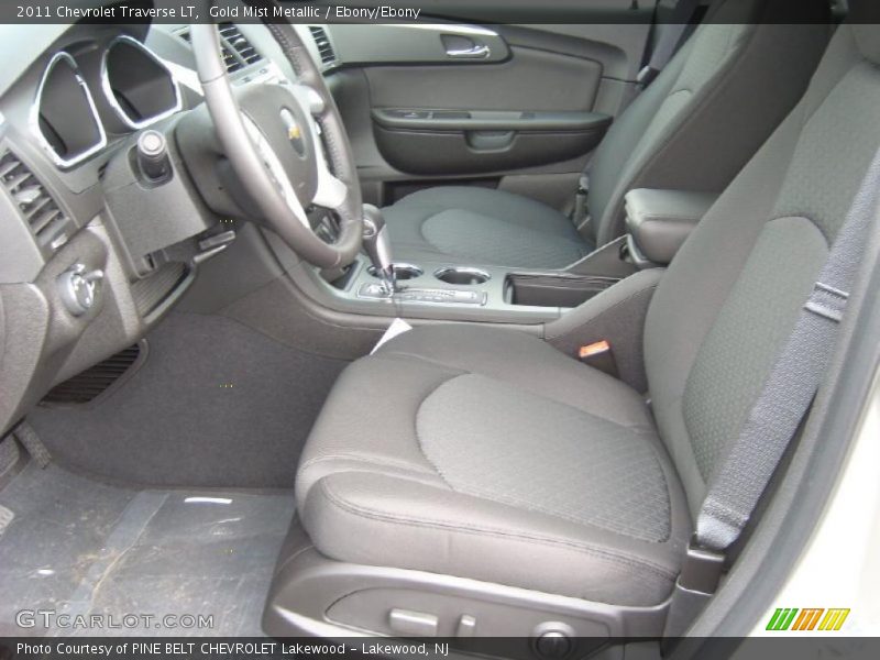 Gold Mist Metallic / Ebony/Ebony 2011 Chevrolet Traverse LT