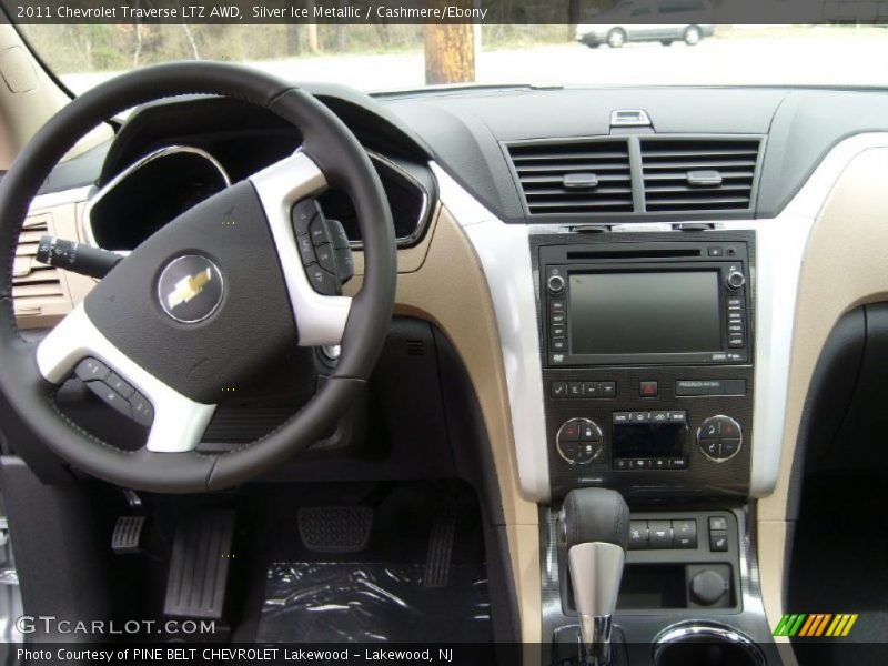 Dashboard of 2011 Traverse LTZ AWD
