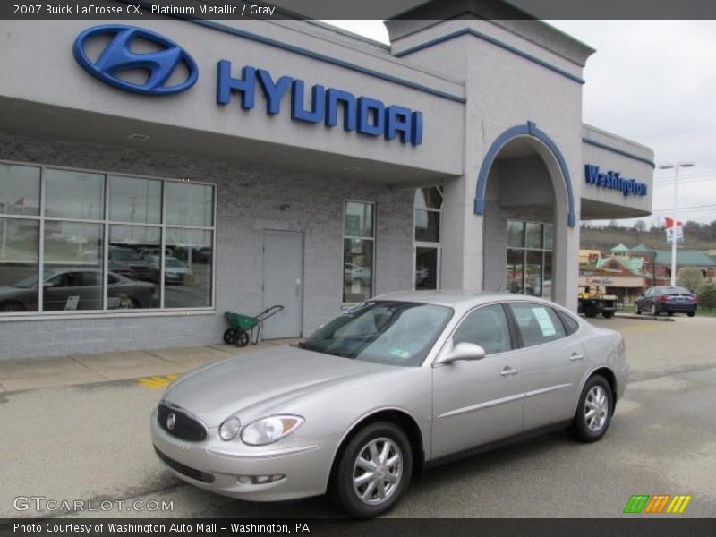 Platinum Metallic / Gray 2007 Buick LaCrosse CX