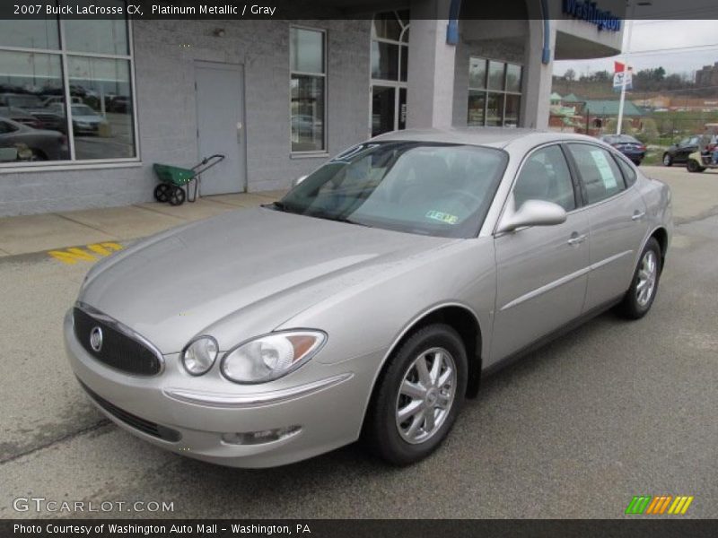Platinum Metallic / Gray 2007 Buick LaCrosse CX