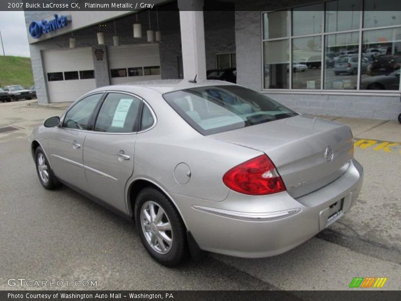 Platinum Metallic / Gray 2007 Buick LaCrosse CX