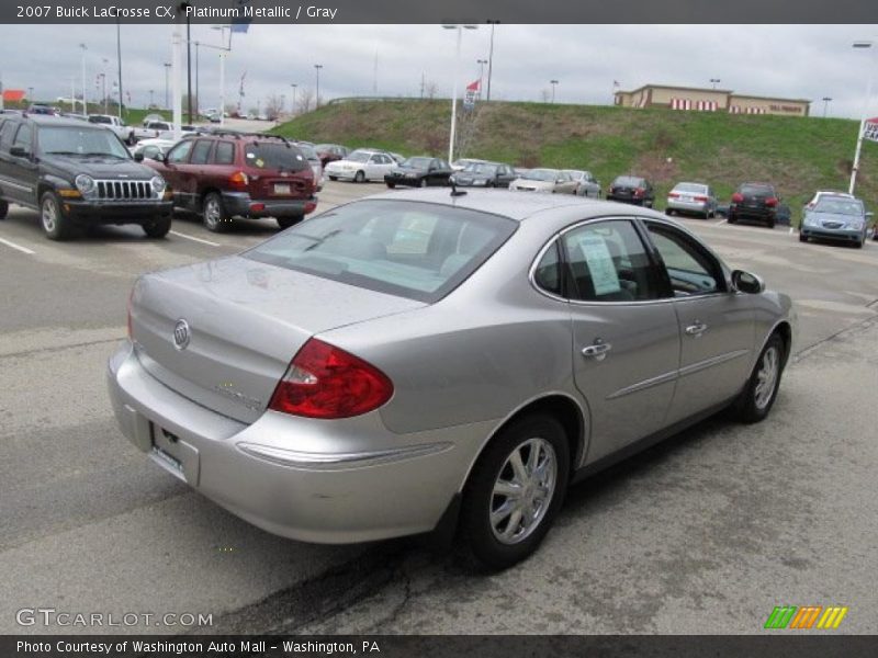 Platinum Metallic / Gray 2007 Buick LaCrosse CX
