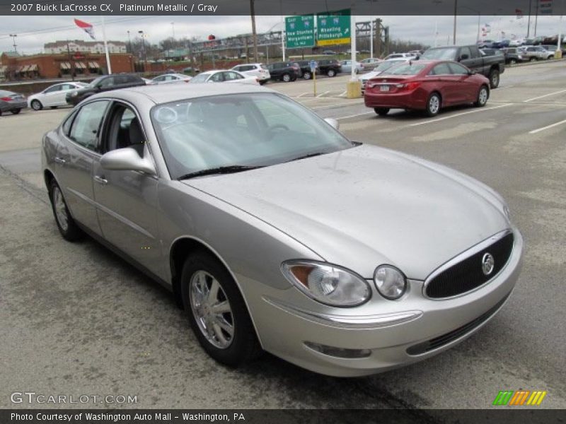 Platinum Metallic / Gray 2007 Buick LaCrosse CX